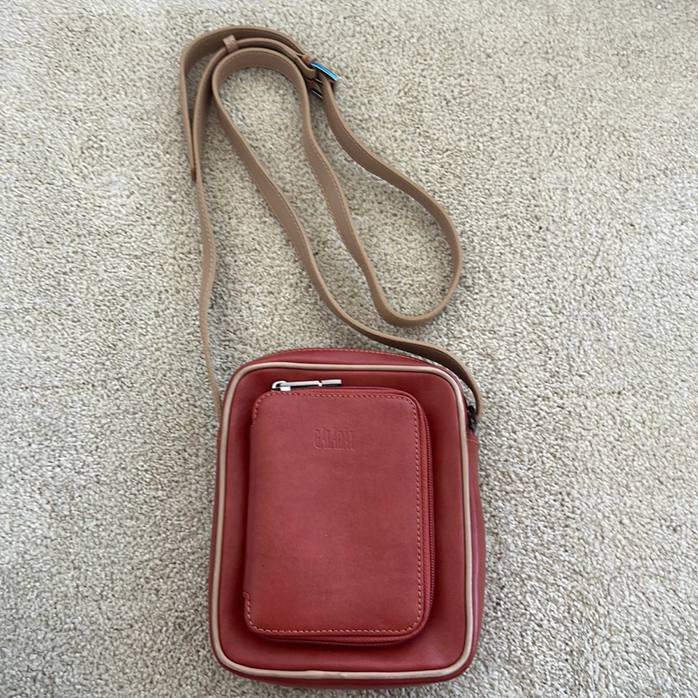 Galaday Leather Crossbody Bag - Picture 2 of 8